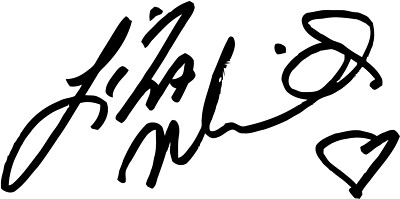Liza Minnelli Autograph Signature VINYL DECAL Bumper Sticker movie