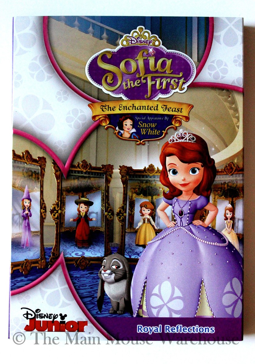 Disney Junior Sophia The First DVD The Enchanted Feast with Visit