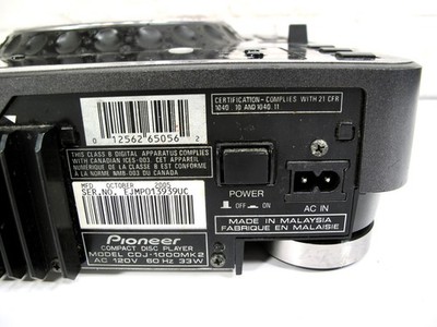 Pioneer CDJ-1000MK2 Digital CD Deck for sale online | eBay