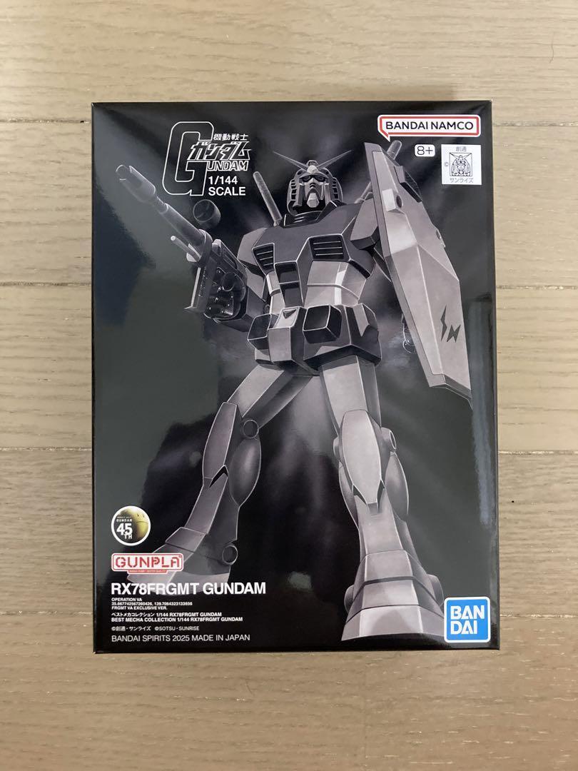 RX78FRGMT GUNDAM 3点セット 購入特典カード付き RX78FRGMT GUNDAM 3点