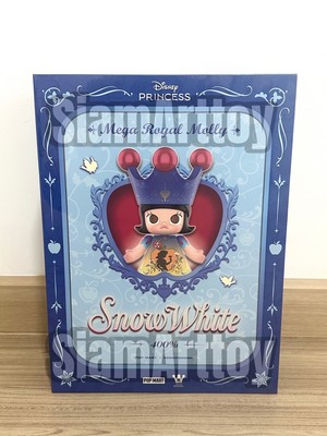MEGA MOLLY 400% White 白雪姫 POP MART Original - MEGA ROYAL MOLLY