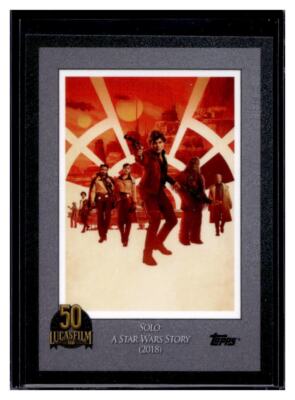 25枚コンプリート】Star Wars 50周年記念カード topps