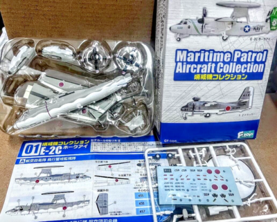 459】 エフトイズ 1/144 哨戒機コレクション 航空自衛隊 E-2C 三沢基地