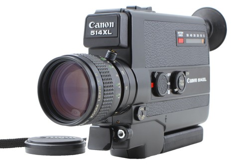 Clean Canon Single 8 518 SV Auto Zoom 8mm Film Movie Camera (AK05