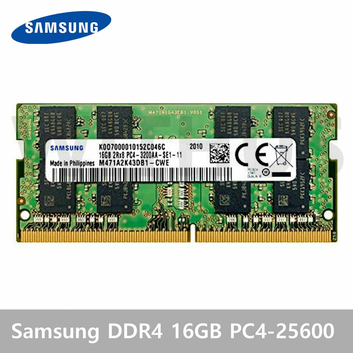 Samsung DDR4 16GB PC4-25600 3200MHz SO-Dimm Laptop RAM Memory | eBay