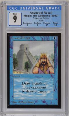 Magic: The Gathering MTG Ancestral Recall [Collectors' Edition