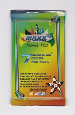 NASCAR 1995 Maxx Racing Series 1, 2 & Premium(5 PACKS) 44 Cards