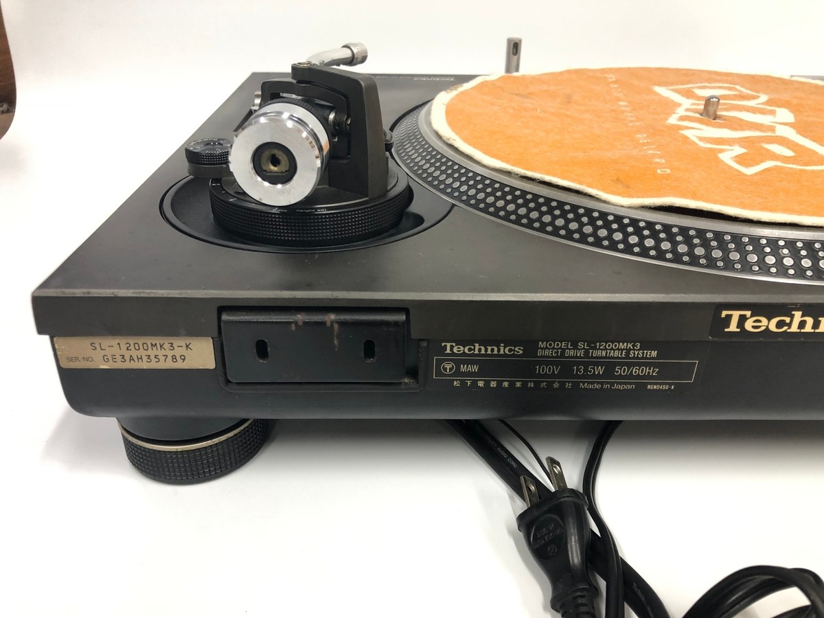 Technics SL-1200MK3 動作確認済 FUNKMASTERFLEX Technics SL-1200MK3