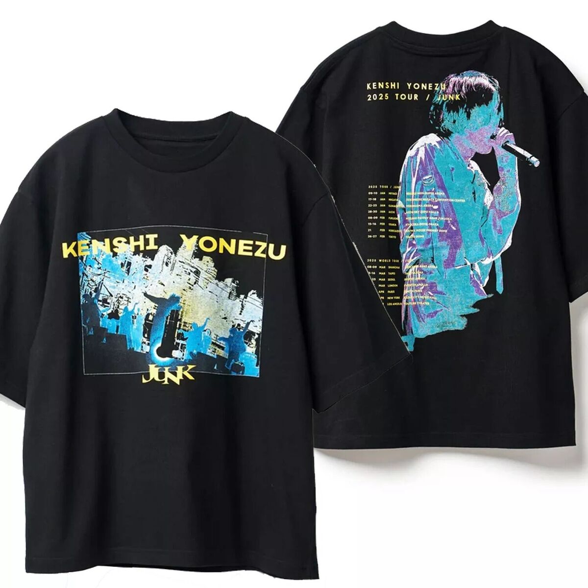 米津玄師 2025 JUNK WORLD TOUR TEE Tシャツ L JUNK WORLD TOUR TEE