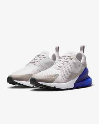 Nike Air Max 270 Vast Grey Summit White Racer Blue Nby AH8050-031