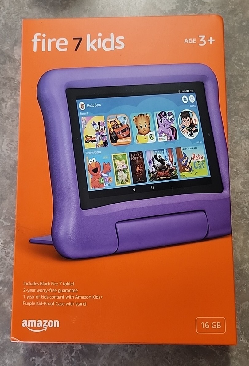 ☆Amazon Fire 7 キッズモデル (7インチ) パープル 16GB☆ Amazon Fire