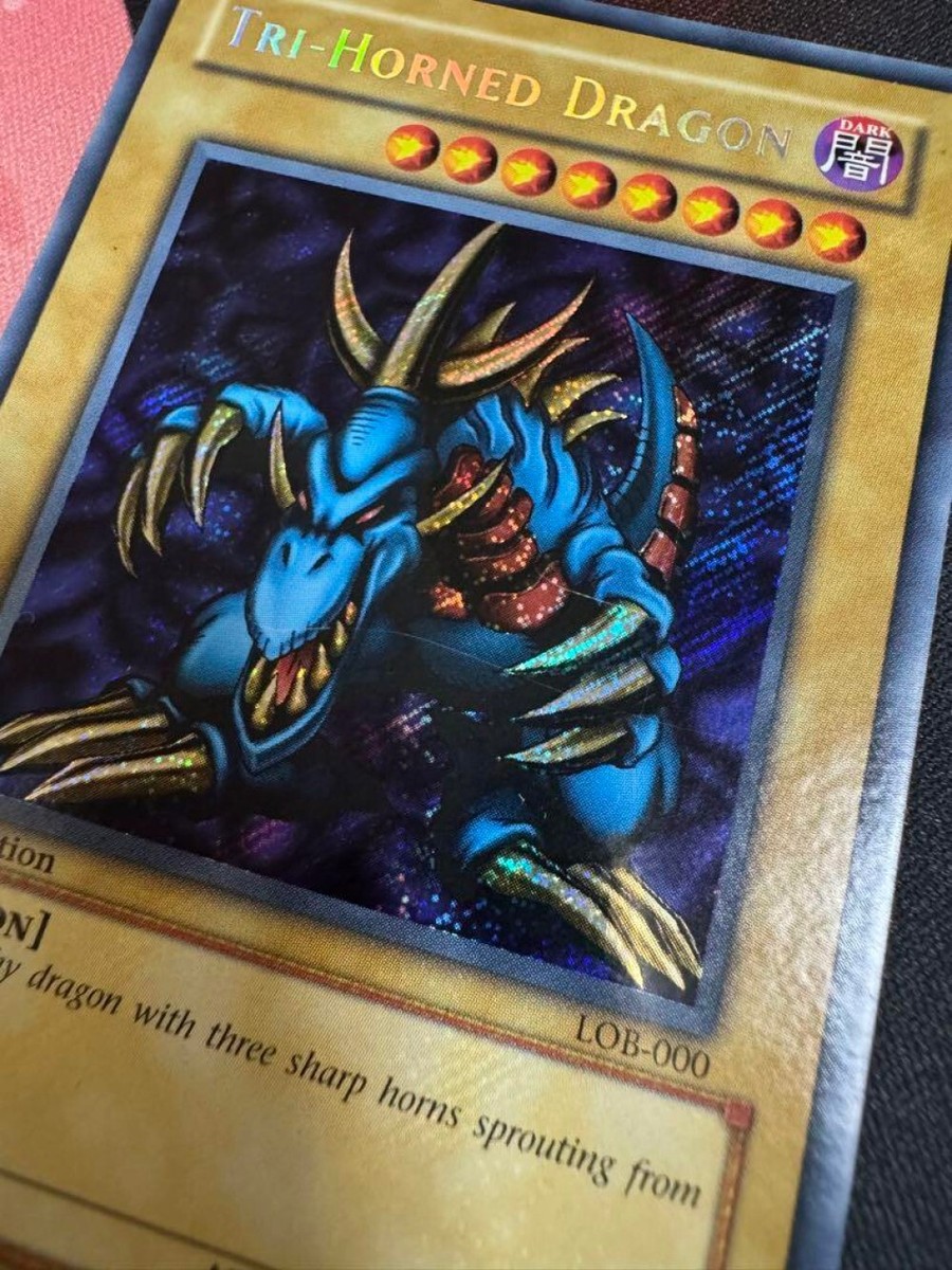 psa9 トライホーンドラゴン 型番なし 初期 ウルトラ 遊戯王 PSA9