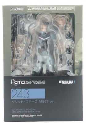 figma 243 Metal Gear Solid 2 Sons of Liberty Solid Snake MGS2 Ver
