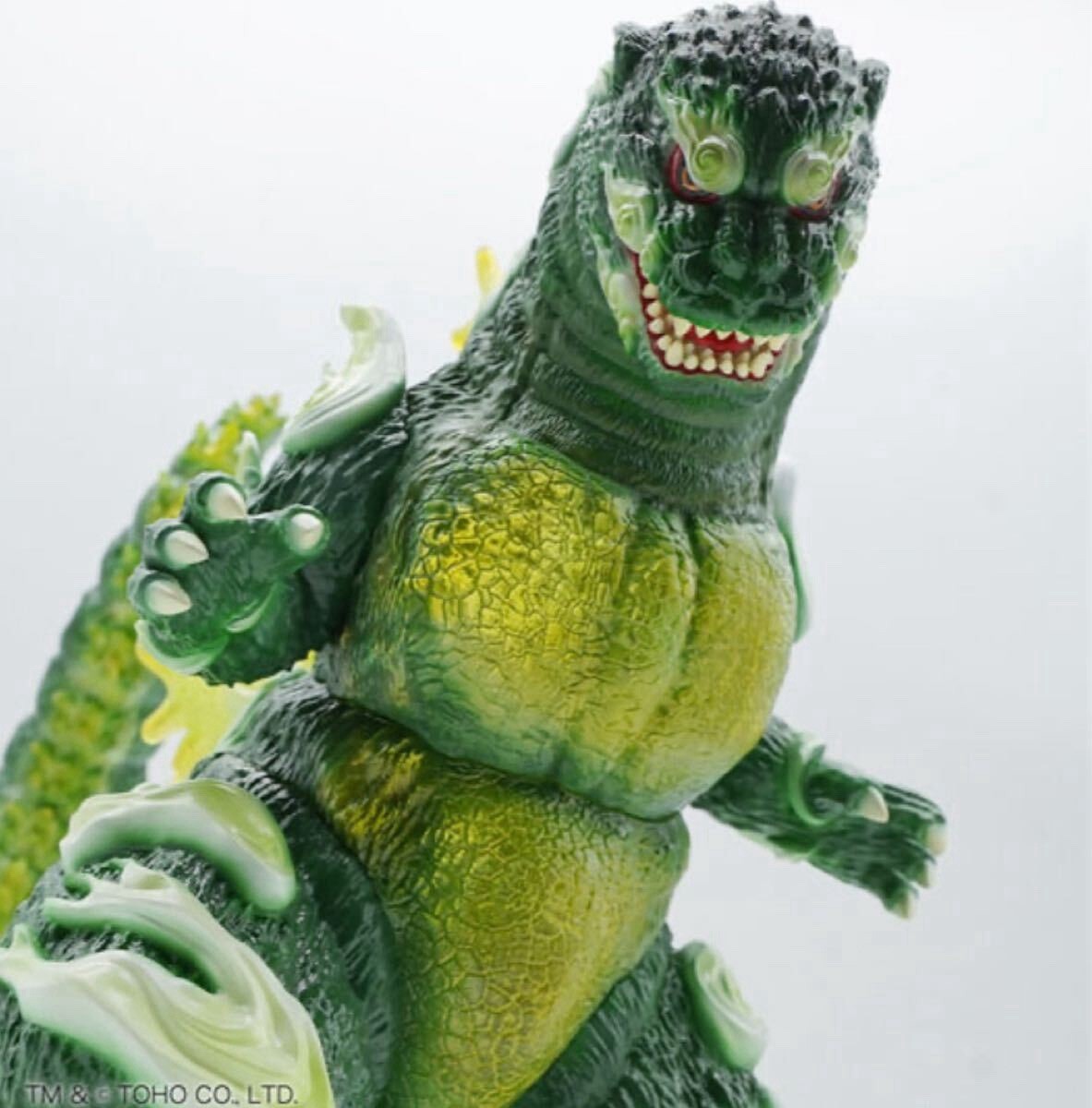 ゴジラ（2023) -1.0 海ノ焔 ソフビ frog tree プレックス 蓄光 Frog