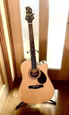 Electric Acoustic Guitar Greg Bennett GD-100RSCE N | eBay