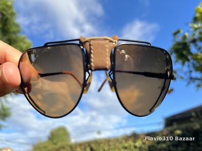 Authentic Vintage SWISS ARMY 4000 Aviator Sunglasses w/ Gradient