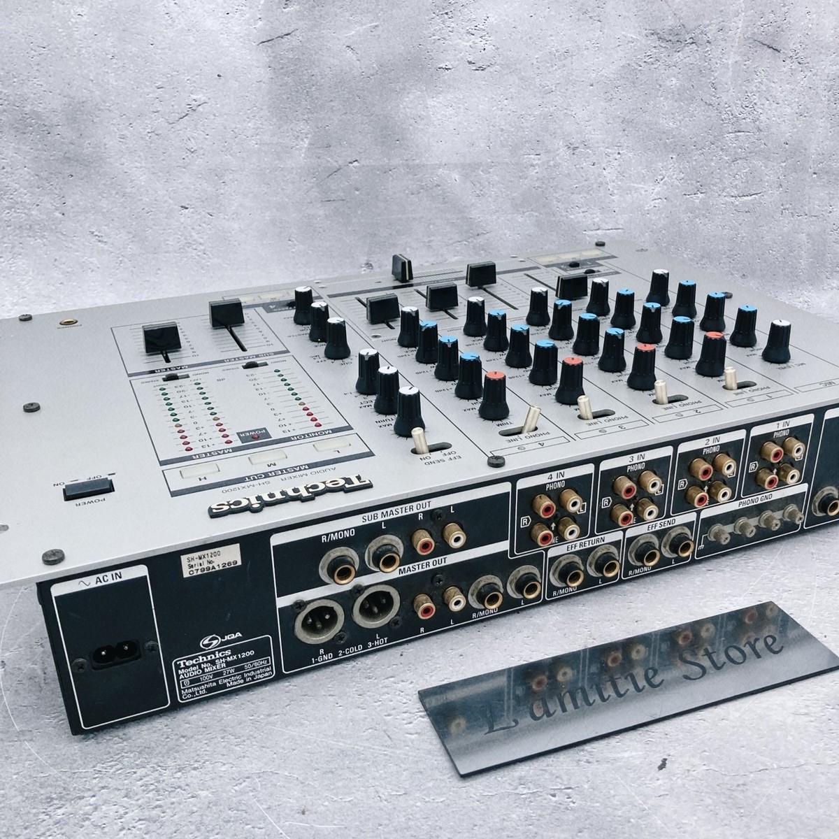 Technics SH-MX1200 DJ Mixer 4-channel Equalizer SHMX1200 MX 1200