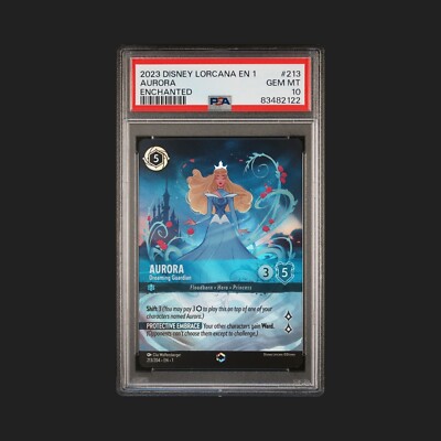 PSA10 Disney Lorcana右から2番目の星エンチャンテッド3218 PSA10