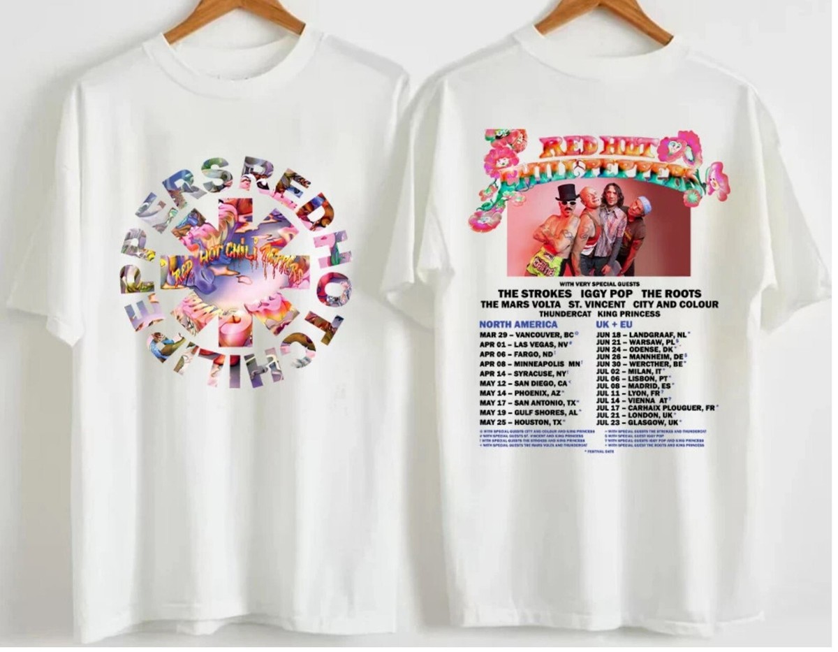 Red Hot Chili Peppers 2023 Tour The Chili Peppers World Tour T