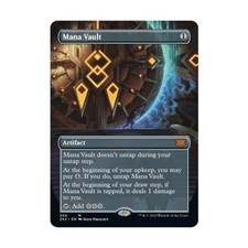 Mana Vault [Borderless Foil] #394 Prices | Magic Double Masters