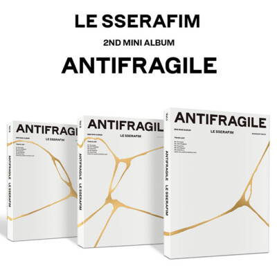 LE SSERAFIM ANTIFRAGILE 2nd Mini Album CD+Photo Book+2 Card+