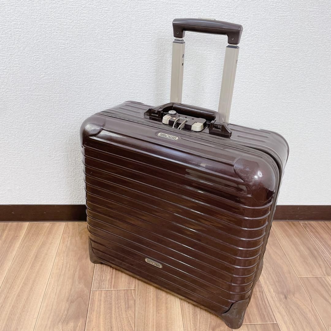 Rimowa Salsa Deluxe Business Trolley Brown 2-wheels Carry Case