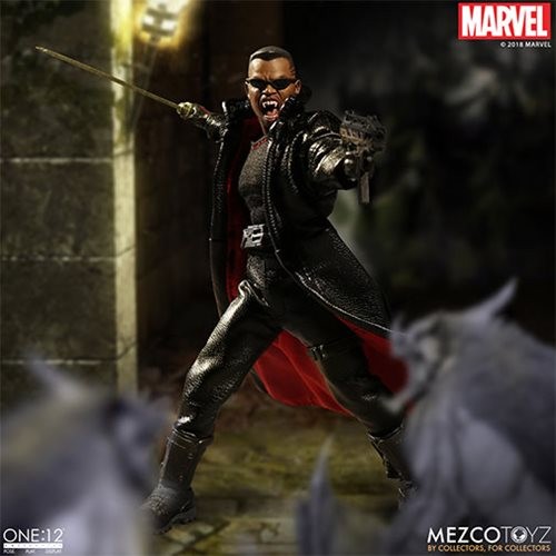 Mezco Toys One: 12 Collective: Marvel Blade Action Figure for sale