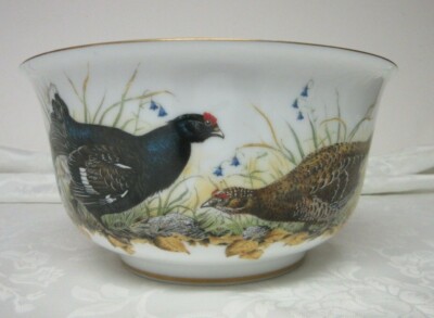 The Game Bird Bowl Franklin Mint Porcelain - 10