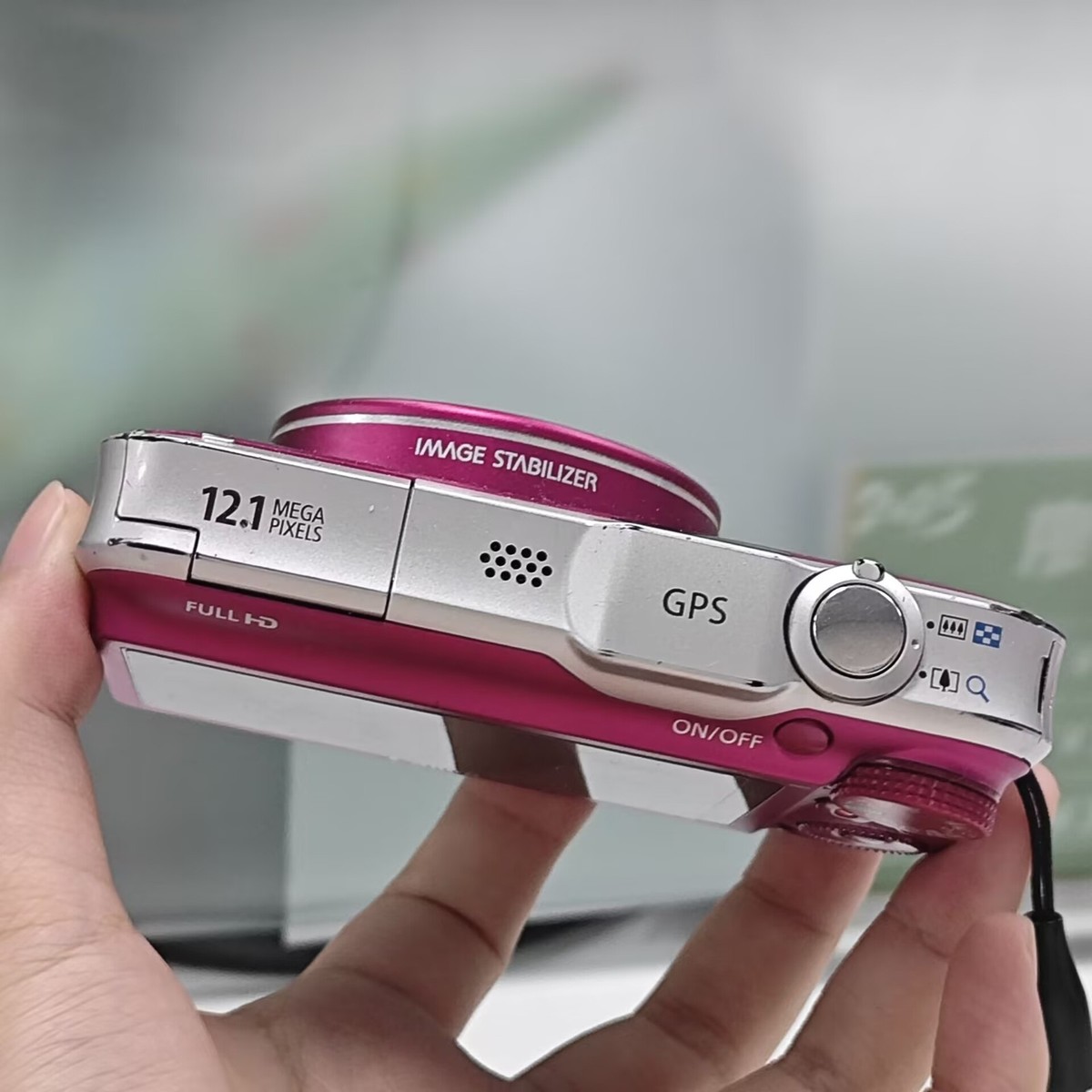 Canon PowerShot SX230 HS Digital Camera 12.1 MP 14x Zoom CMOS Pink