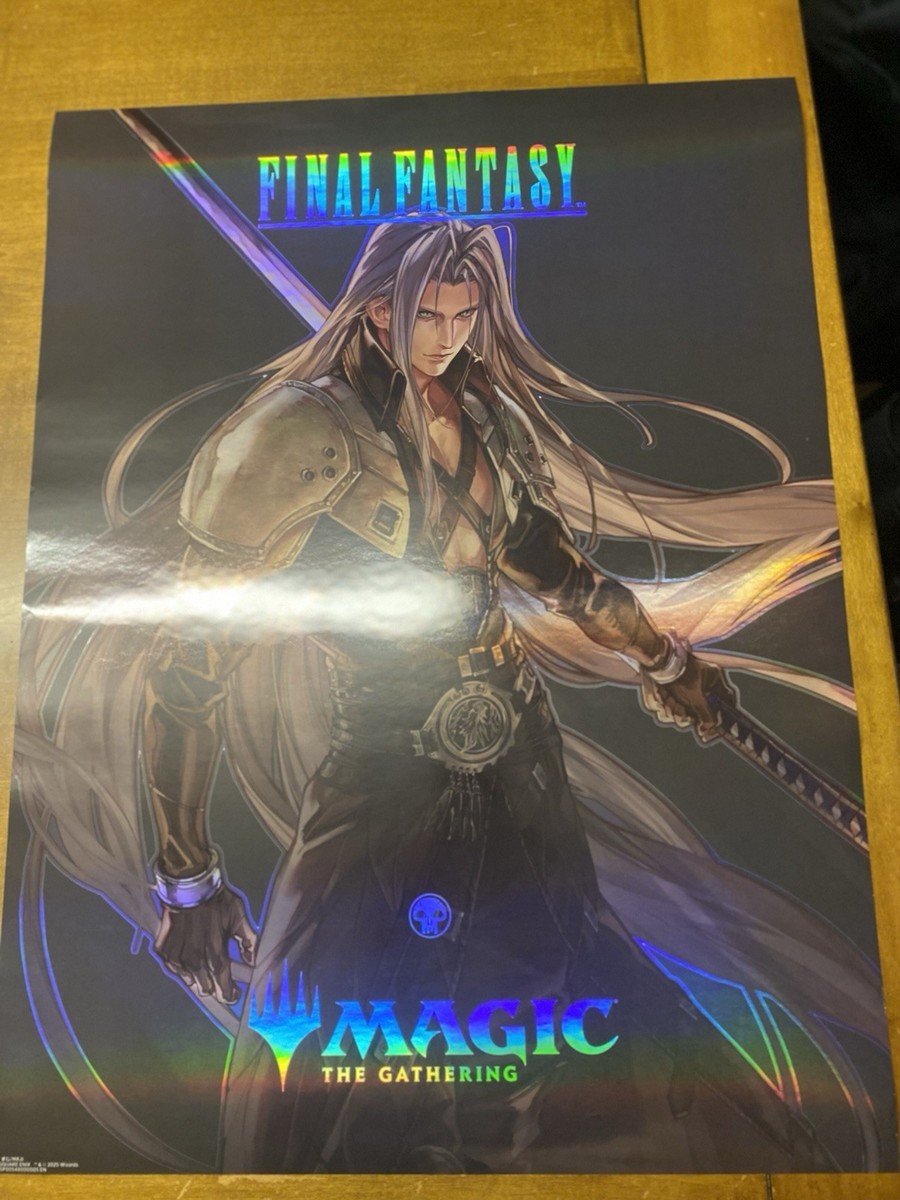 MTG ファイナルファンタジー FOILポスター MTG ファイナルファンタジー