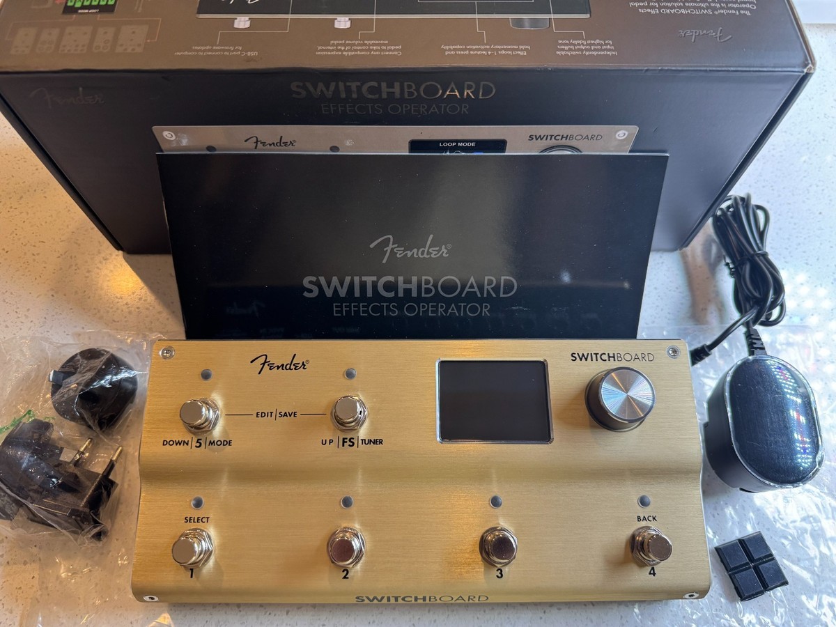 Fender フェンダー Switchboard Effects Operator エフェクト