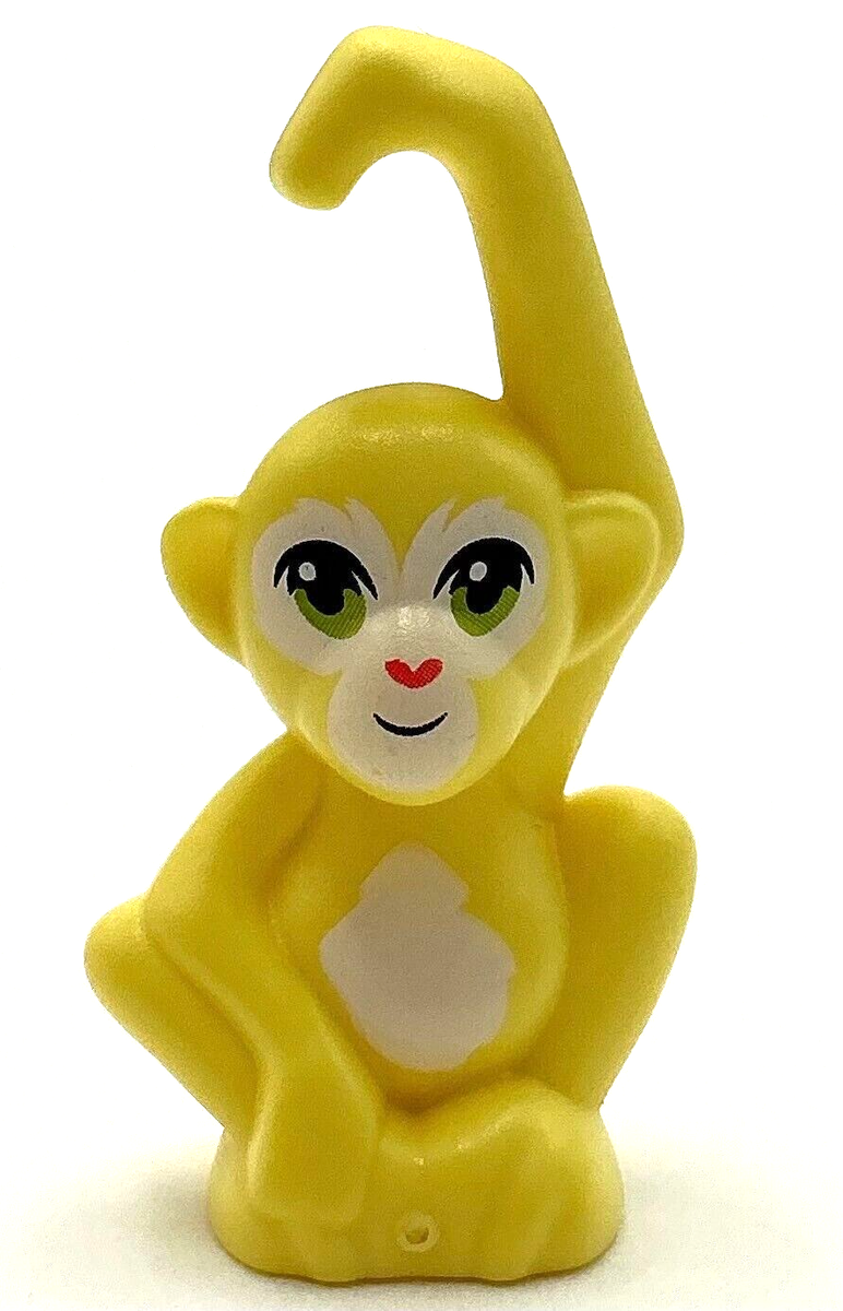 Lego New Bright Light Yellow Monkey Orangutan Friends Baby with