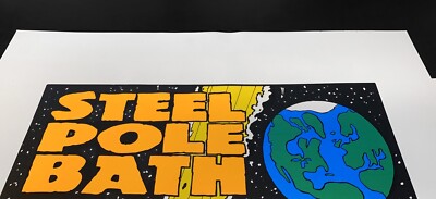 KOZIK STEEL POLE BUTH TUB シルクスクリーンポスター KOZIK STEEL