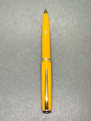 Excellent] MONTBLANC GENERATION Yellow GT Vintage Twist Ballpoint