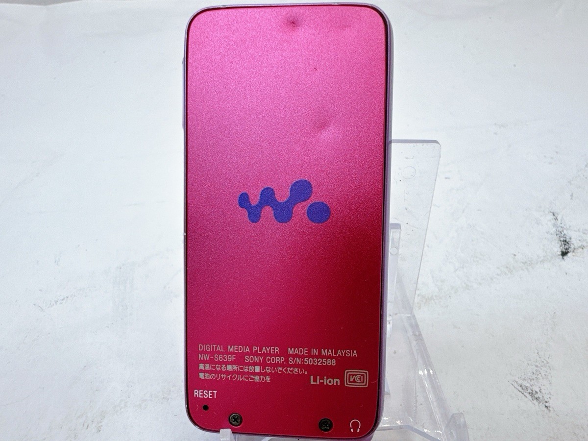Sony Walkman NW-S639F 16GB Pink MP3 Digital Music Player Tested