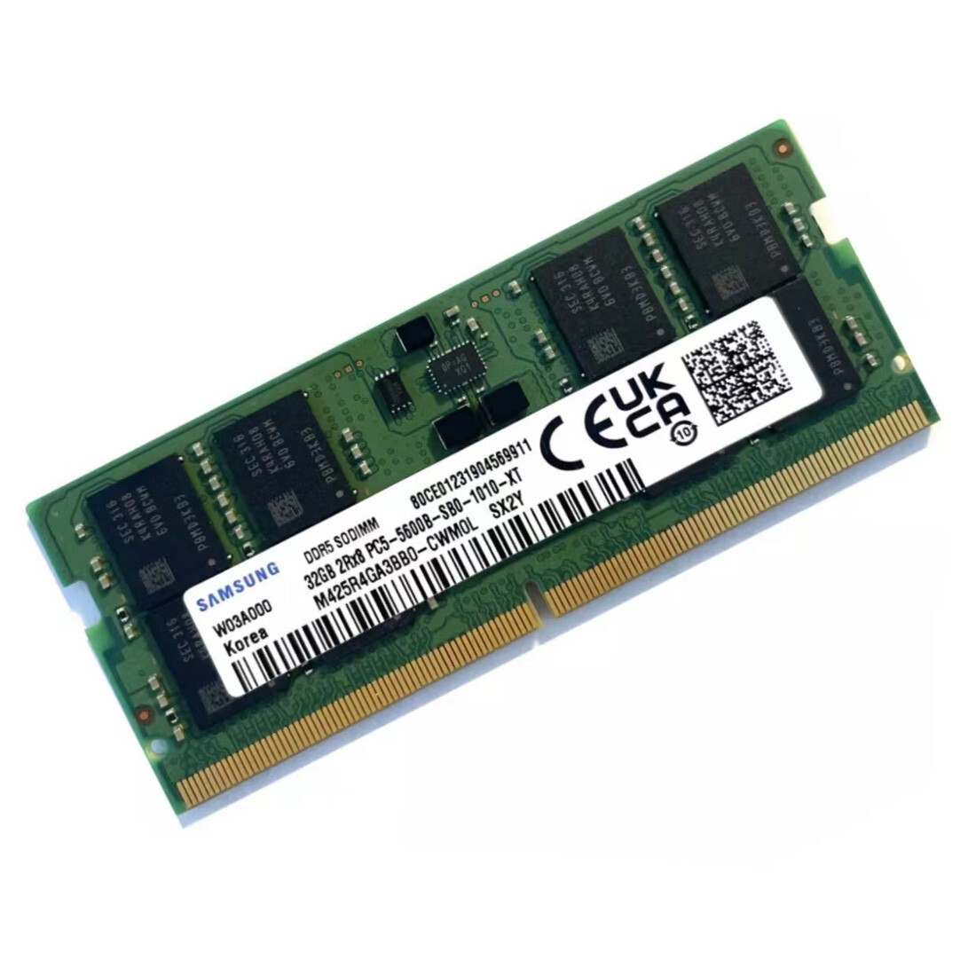 Samsung 64GB (2X32GB) DDR5 5600MHz PC5-44800 SODIMM Memory Ram