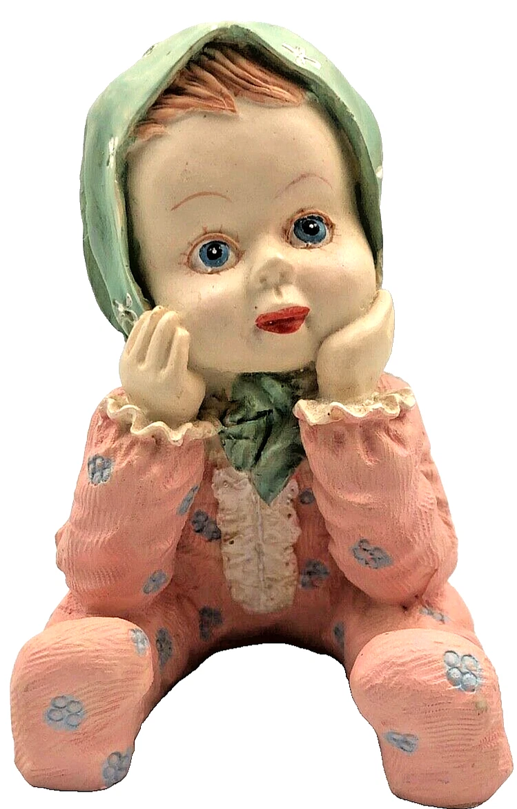 Vintage Baby Figurine In Collectible People Figurines for sale | eBay