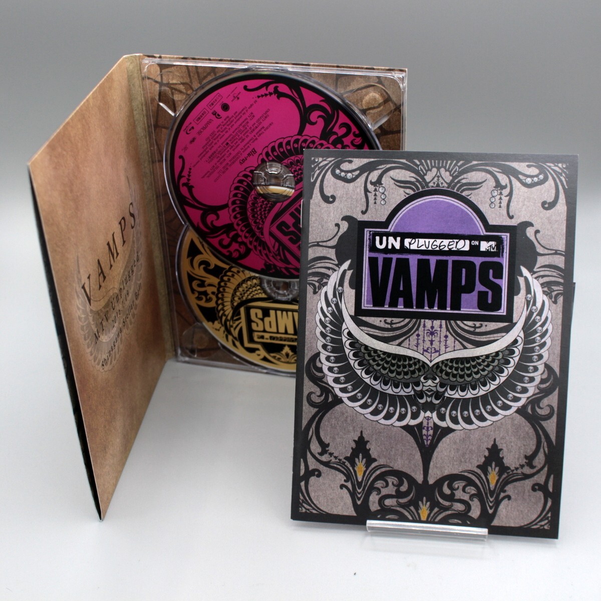 007R！！VAMPS サイン入りポスター VAMPS 直筆サインポスター