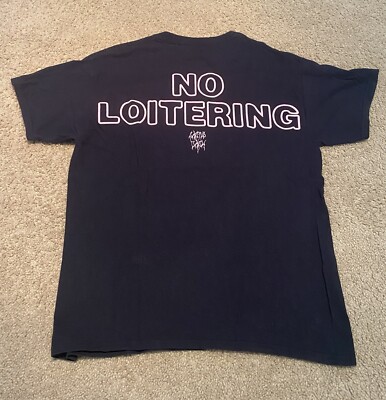 Travis Scott Skateboard Tee Black Size Medium No Loitering Cactus