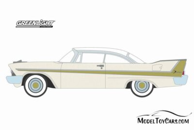 1958 PLYMOUTH FURY GOLDEN COMMANDO GREENLIGHT 37170B/48 1/64