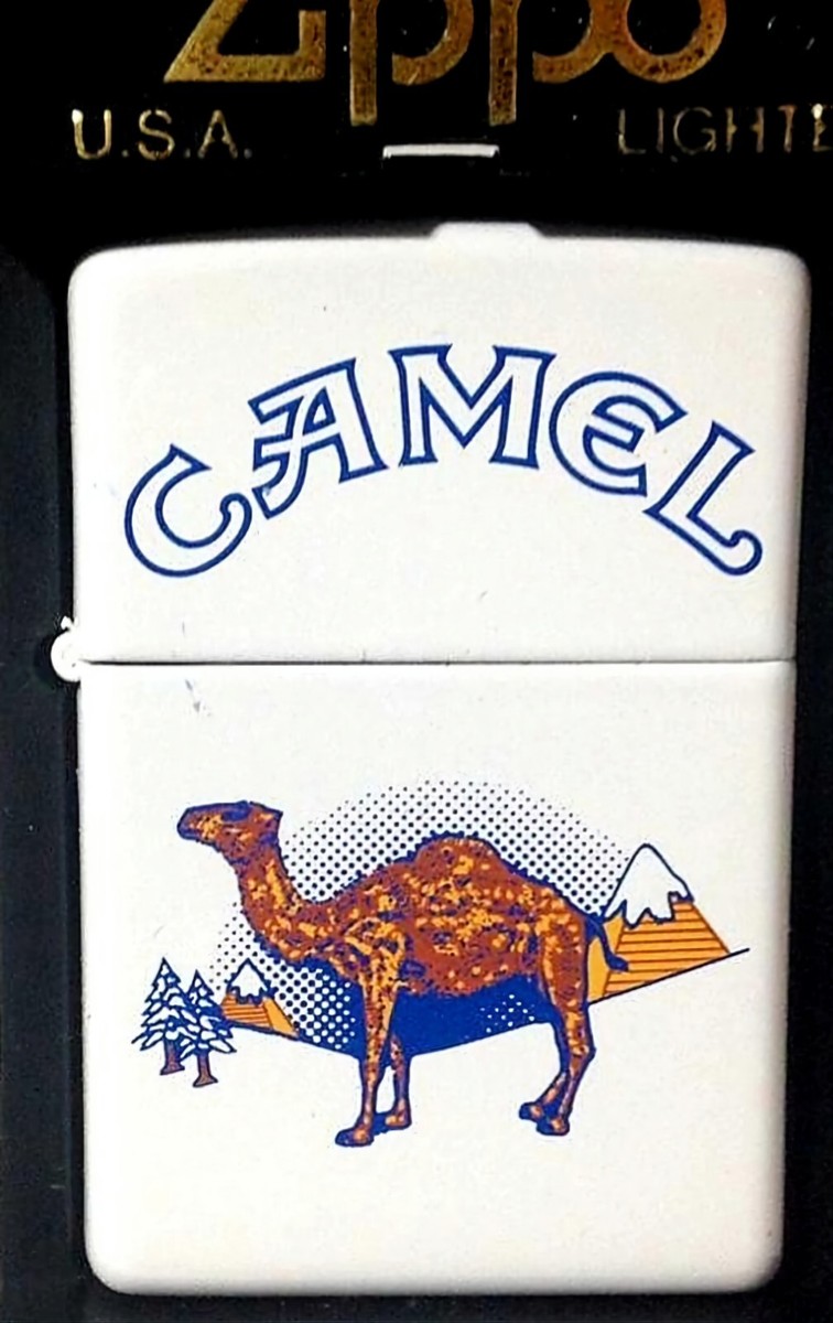 CAMEL ZIPPO 1995 HOLIDAY CAMEL IN SNOW CZ 123 lighter white | eBay