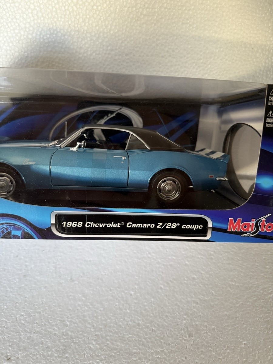 Maisto 1968 Chevy Camaro Z/28 Coupe 1:18 Scale Diecast Model Car