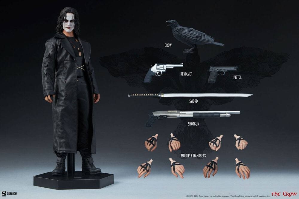 The Crow The Raven Brandon Lee 1/6 Sideshow Action Figure | eBay