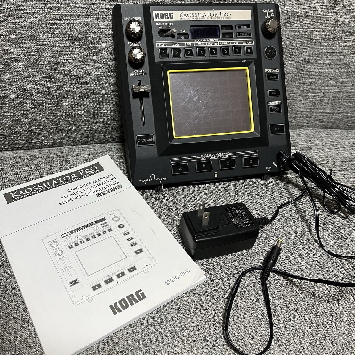 KORG KAOSSILATOR PRO+ KO-1 Pro Plus Synthesizer Effector Loop