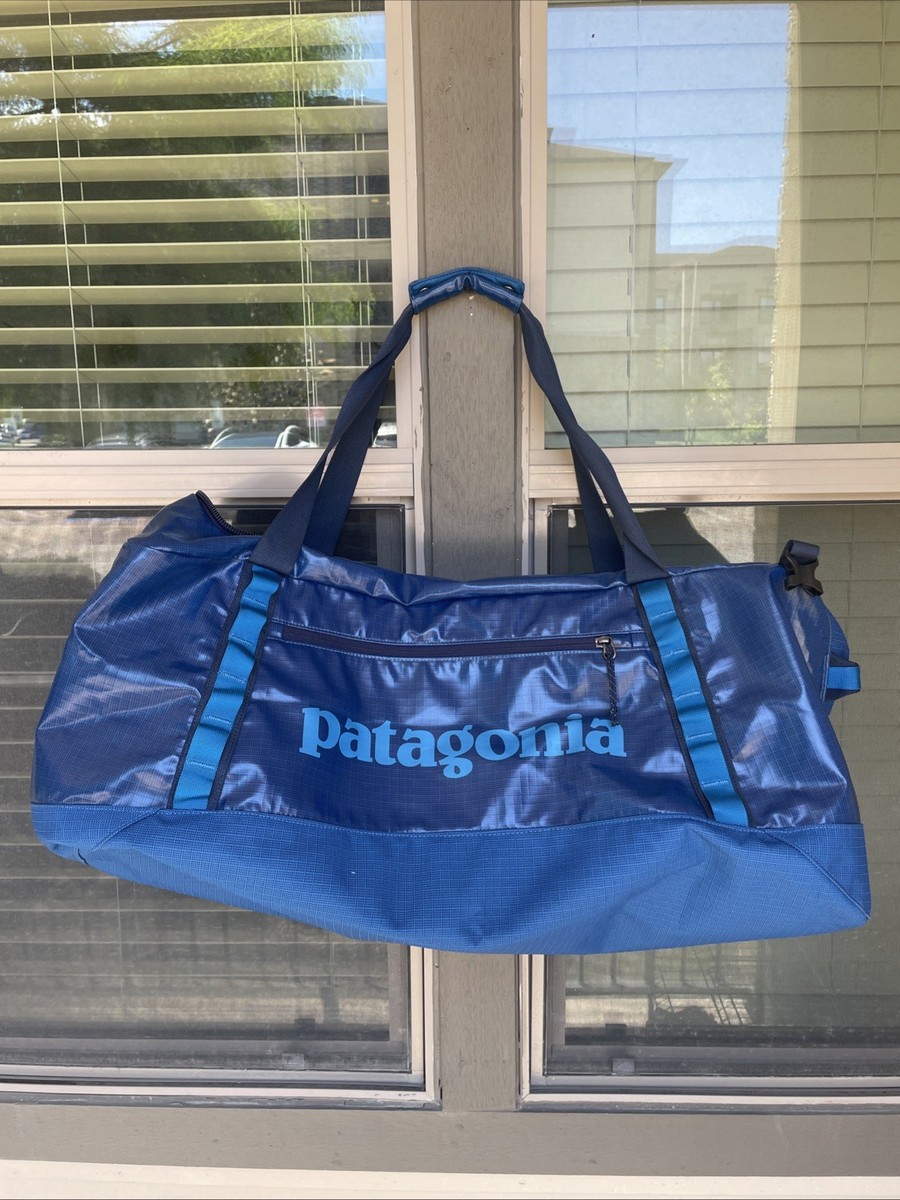 Patagonia Black Hole Duffel Bag 90L Backpack Glossy Blue 49346 | eBay