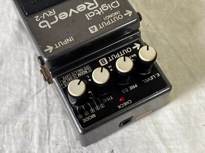 ○希少 BOSS RV-2 Digital Reverb 日本製 1987年 BOSS Digital Reverb RV-2