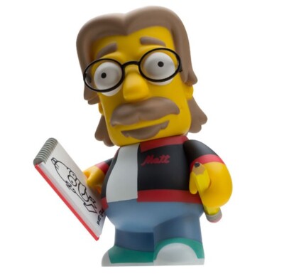 The Simpsons Matt Groening 6 Inch Soft Vinyl Figure by Kidrobot