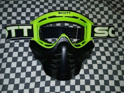 Vintage SCOTT goggles/mask / face guard ,mx,ama, motocross, helmet