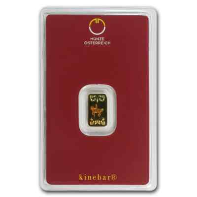 UBS kin.bar 1g 金 公式 正規品 Buy 1 oz Gold Bar - UBS (In Assay,