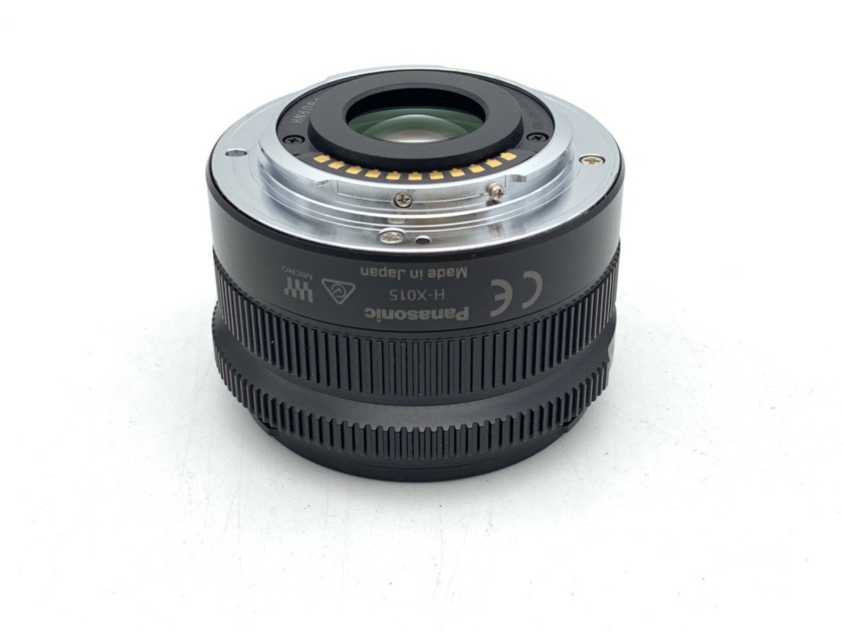 PANASONIC LEICA DG SUMMILUX 15mm/F1.7 ASPH. (H-X015) BK -EXC
